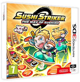 Sushi Striker: The Way of Sushido - Box - 3D Image