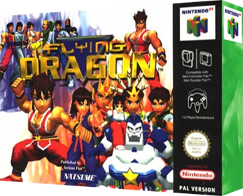 Flying Dragon - Box - 3D Image