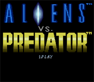 Alien vs Predator - Screenshot - Game Title
