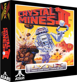 Crystal Mines II - Box - 3D Image