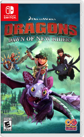 DreamWorks Dragons: Dawn of New Riders - Box - Front - Reconstructed Image