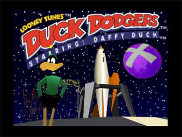Looney Tunes Duck Dodgers Starring: Daffy Duck - Screenshot - Game Title Image