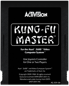 Kung-Fu Master - Fanart - Cart - Front Image