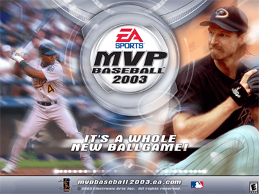 MVP Baseball 2003 - Screenshot - Game Title Image