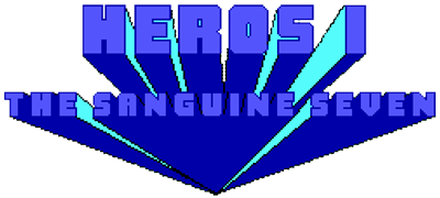 Heroes: The Sanguine Seven - Clear Logo Image