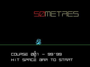 50 Metres - Screenshot - Game Title Image