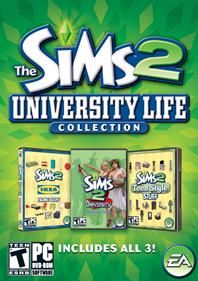 The Sims 2: University Life Collection - Box - Front Image