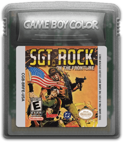 Sgt. Rock: On the Frontline - Fanart - Cart - Front Image