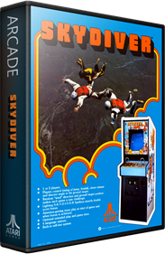 Skydiver - Box - 3D Image