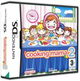 Cooking Mama 2: Dinner with Friends - Box - 3D Image
