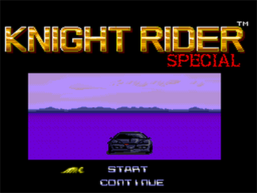 Knight Rider Special - Screenshot - Game Title Image
