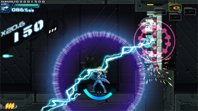 Azure Striker Gunvolt: Striker Pack - Screenshot - Gameplay Image
