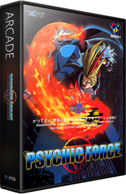 Psychic Force - Box - 3D Image