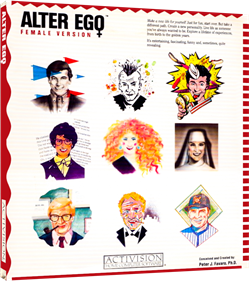 Alter Ego: Female Version - Box - 3D Image