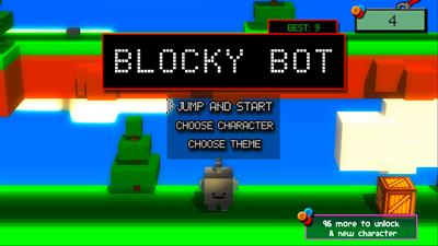Blocky Bot - Screenshot - Game Select Image