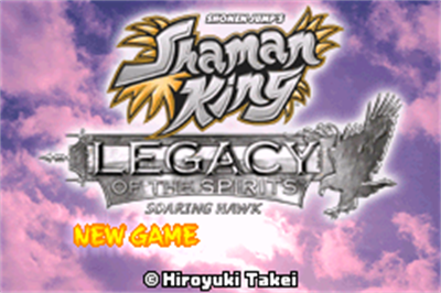 Shonen Jump's Shaman King: Legacy of the Spirits, Soaring Hawk - Screenshot - Game Title Image