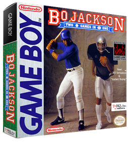 Bo Jackson: Two Games in One - Box - 3D Image