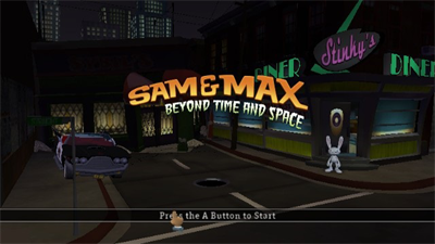 Sam & Max: Season Two: Beyond Time and Space - Screenshot - Game Title Image