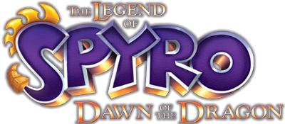 The Legend of Spyro: Dawn of the Dragon - Clear Logo Image