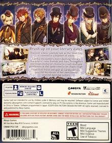 Code: Realize: Wintertide Miracles - Box - Back Image