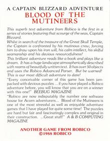 Blood of the Mutineers - Box - Back Image