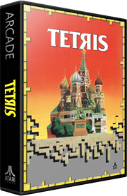 Tetris (Atari) - Box - 3D Image