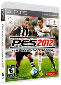 PES 2012: Pro Evolution Soccer - Box - 3D Image