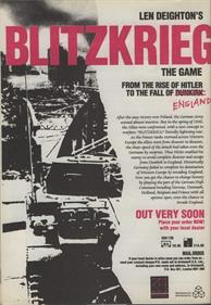 Blitzkrieg - Advertisement Flyer - Front Image