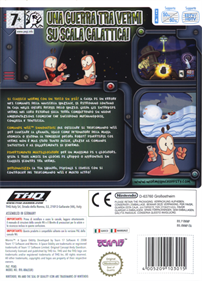 Worms: A Space Oddity - Box - Back Image