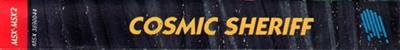 Cosmic Sheriff - Banner Image