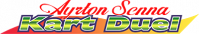 Ayrton Senna Kart Duel - Clear Logo Image