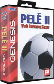 Pelé II: World Tournament Soccer - Box - 3D Image