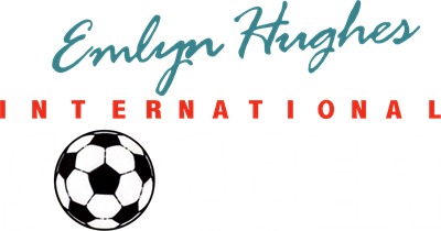 Emlyn Hughes International Soccer  - Clear Logo Image