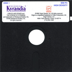 The Legend of Kyrandia: Book One - Disc Image