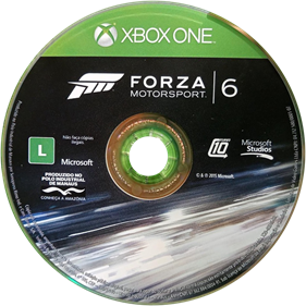 Forza Motorsport 6 - Disc Image