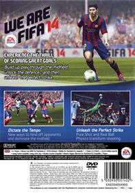 FIFA 14: Legacy Edition - Box - Back Image