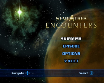 Star Trek: Encounters - Screenshot - Game Title Image