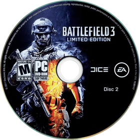 Battlefield 3: Premium Edition - Disc Image