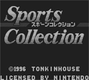 Sports Collection - Screenshot - Game Title Image
