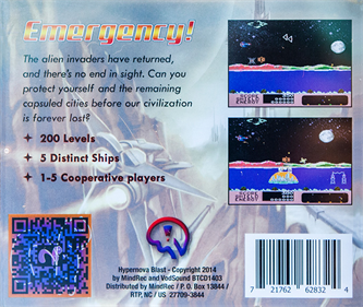 Hypernova Blast - Box - Back Image