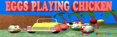 Eggs Playing Chicken - Arcade - Marquee Image