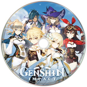 Genshin Impact - Fanart - Disc Image