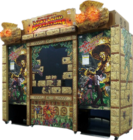 Lost Land Adventure - Arcade - Cabinet Image