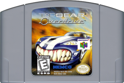 Top Gear Overdrive - Cart - Front Image