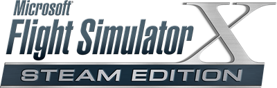 Microsoft Flight Simulator X: Steam Edition - Clear Logo Image