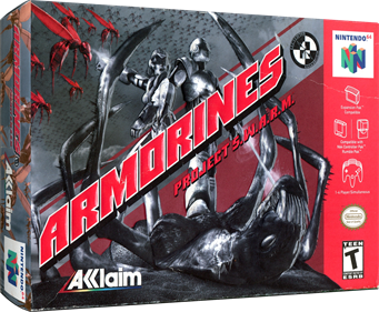 Armorines: Project S.W.A.R.M. - Box - 3D Image