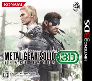 Metal Gear Solid 3D: Snake Eater - Box - Front Image