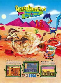 Desert Demolition Starring Road Runner and Wile E. Coyote - Advertisement Flyer - Front Image