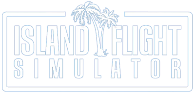 Island Flight Simulator - Clear Logo Image