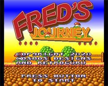 Fred's Journey - Screenshot - Game Title Image